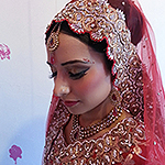 Traditional Indian bride, Leicester