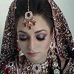 Traditional Pakistani Nikah bride Great Barr Birmingham