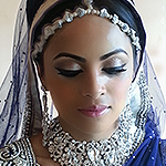 Traditional Pakistani Asian mendhi makeup
