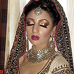 Traditional bridal makeup Walsall